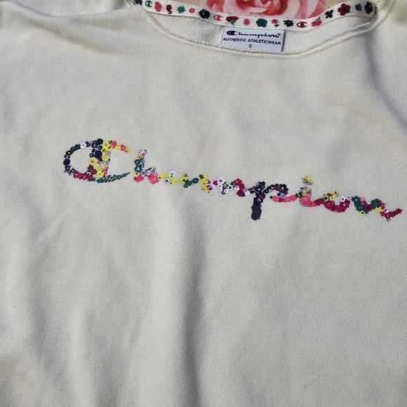 Champion cropped sweatshirt - Picture 4 of 7
